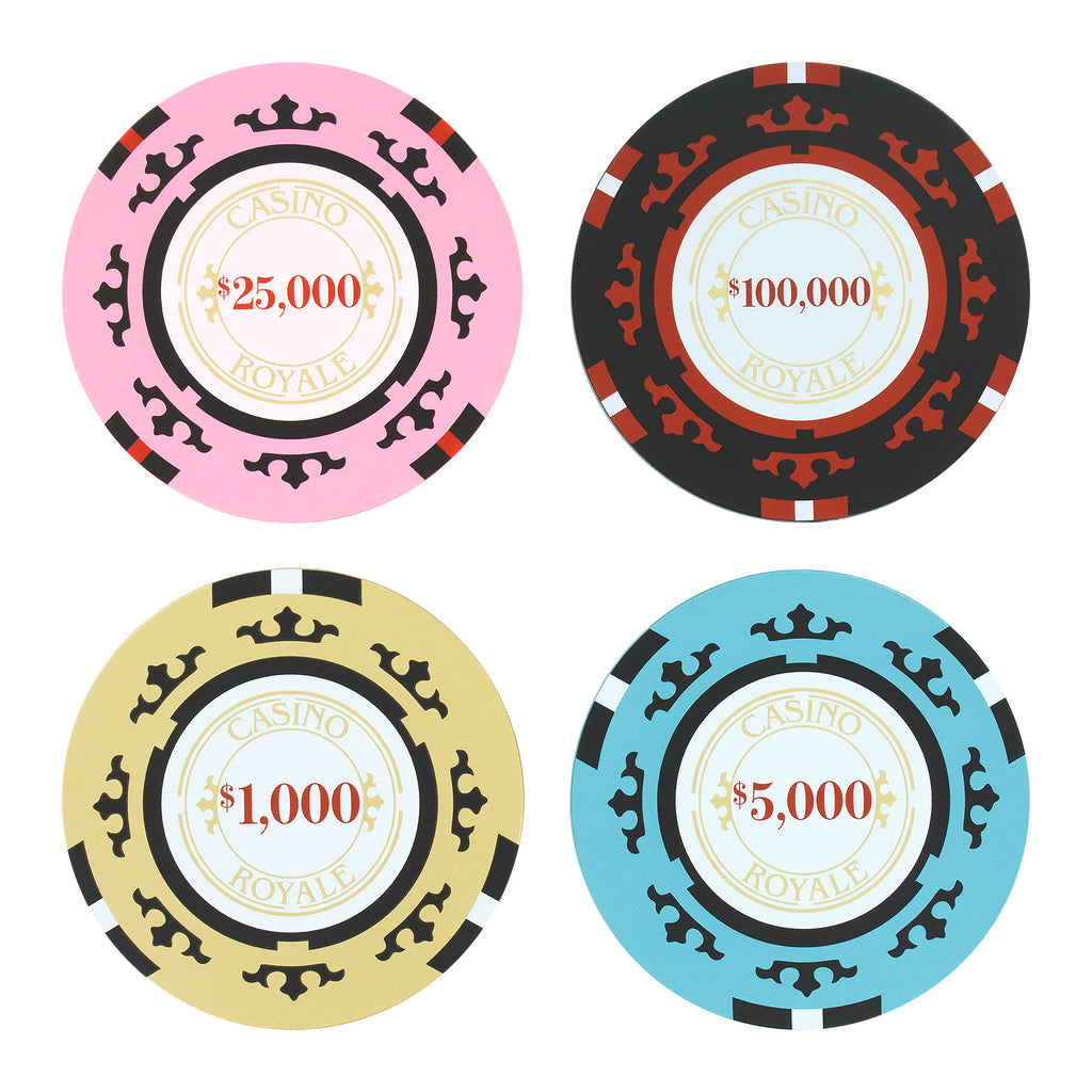 Immagine del prodotto James Bond - Casino Royale Poker Chip Sottobicchieri Set di 4