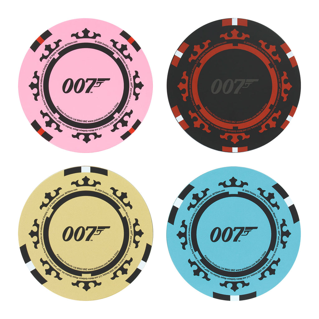 Immagine del prodotto James Bond - Casino Royale Poker Chip Sottobicchieri Set di 4