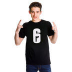 Immagine del prodotto Rainbow Six Siege - T-Shirt con logo nera