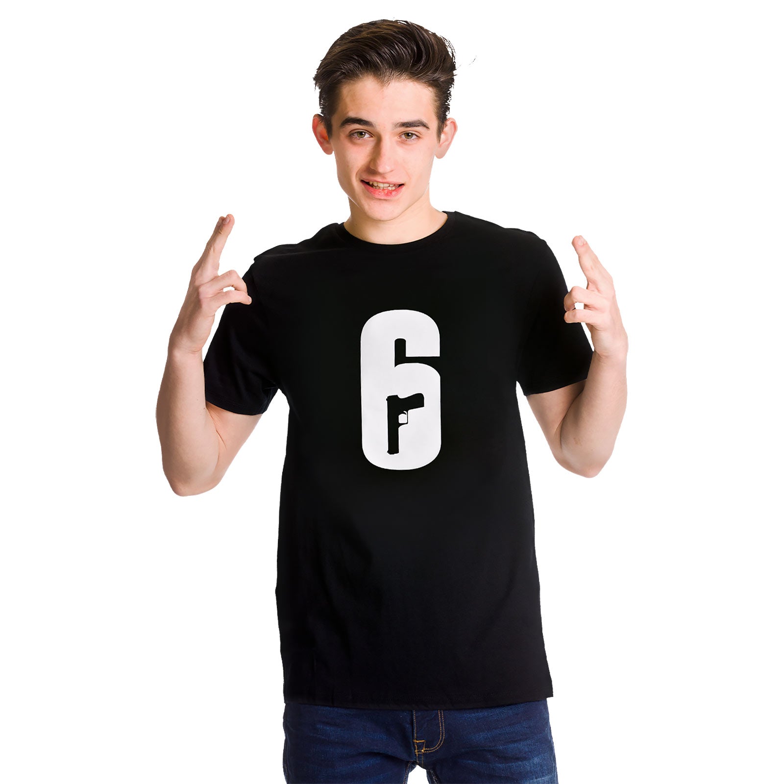Immagine del prodotto Rainbow Six Siege - T-Shirt con logo nera