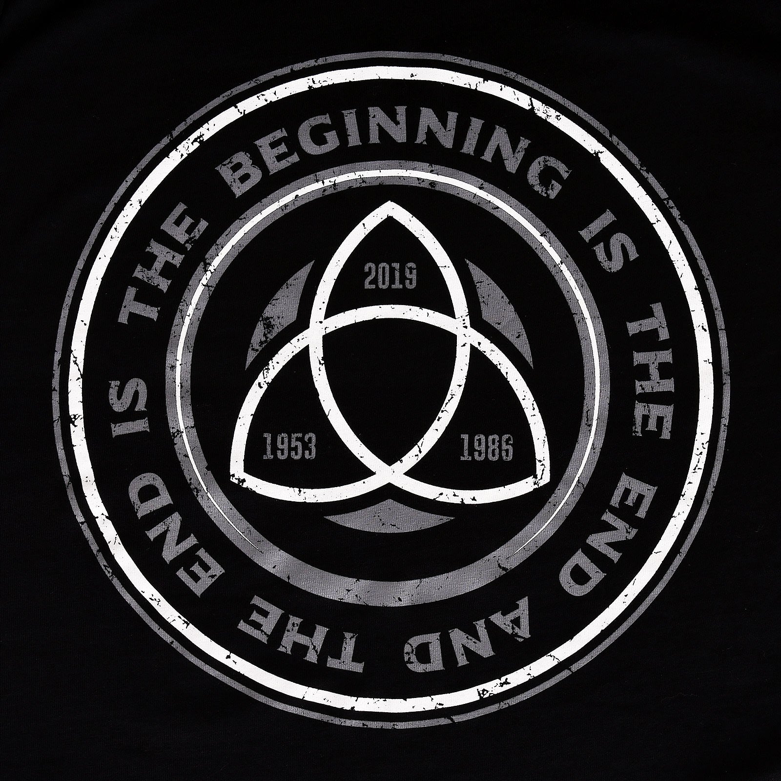 Immagine del prodotto T-shirt Beginning & End per fan di Dark nera