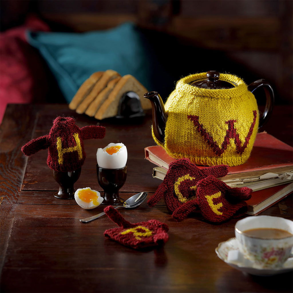 Immagine del prodotto Harry Potter - Set per scaldare tè e uova Weasley in maglia