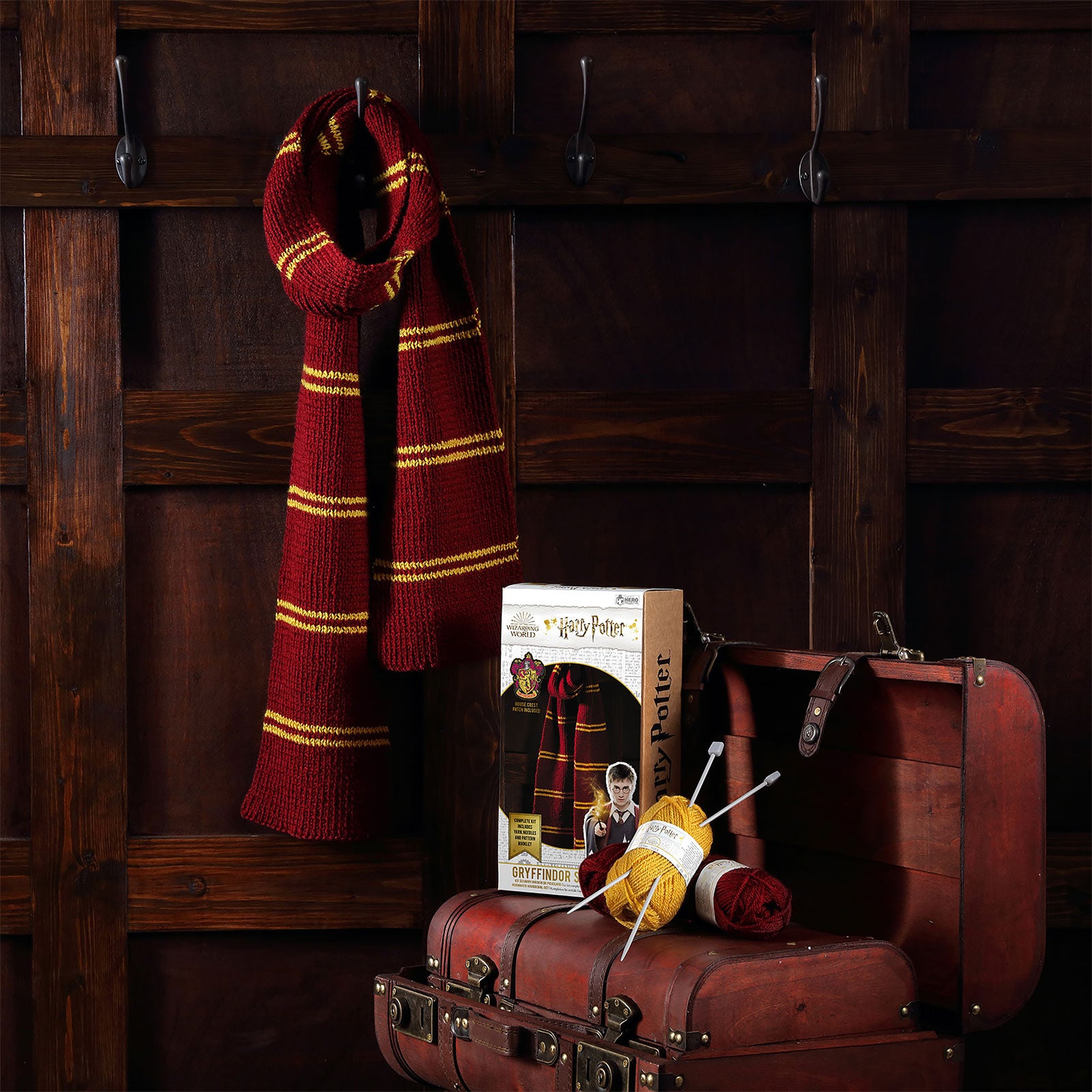 Immagine del prodotto Harry Potter - Set per maglia sciarpa Grifondoro