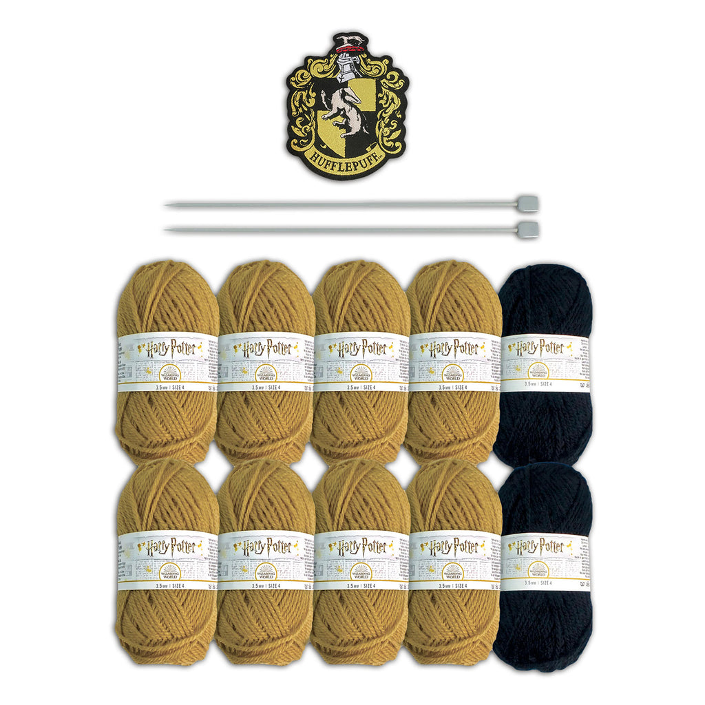 Immagine del prodotto Harry Potter - Set per maglieria sciarpa Hufflepuff