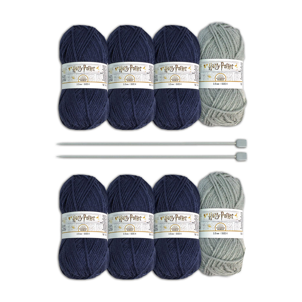 Product image Harry Potter - Ravenclaw Gloves & Socks Knitting Set