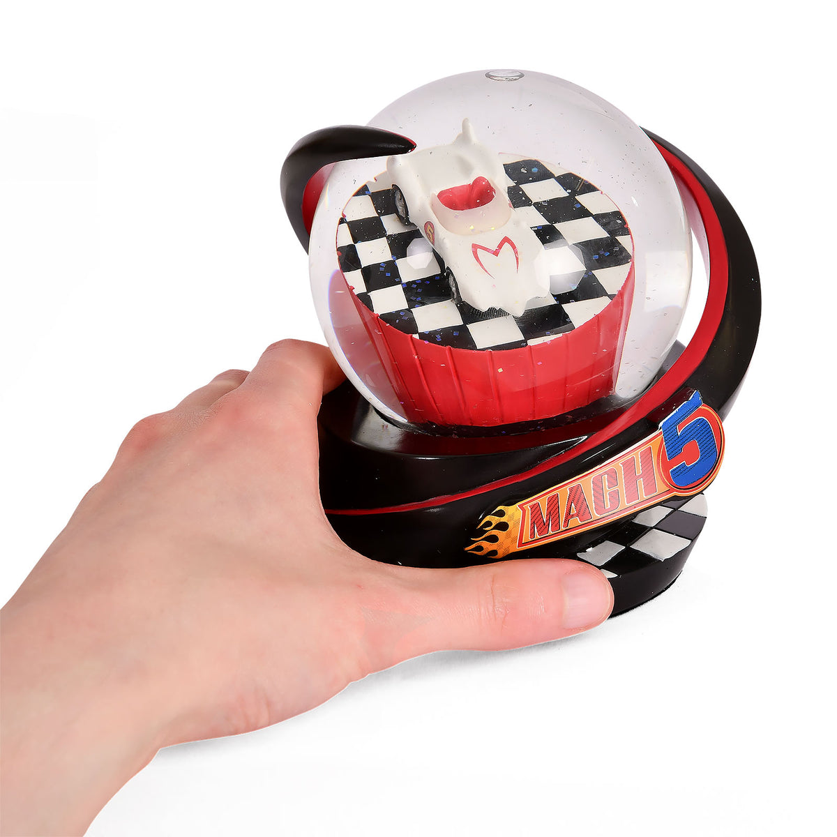 Immagine del prodotto Speed Racer - Palla di neve Mach 5 con glitter