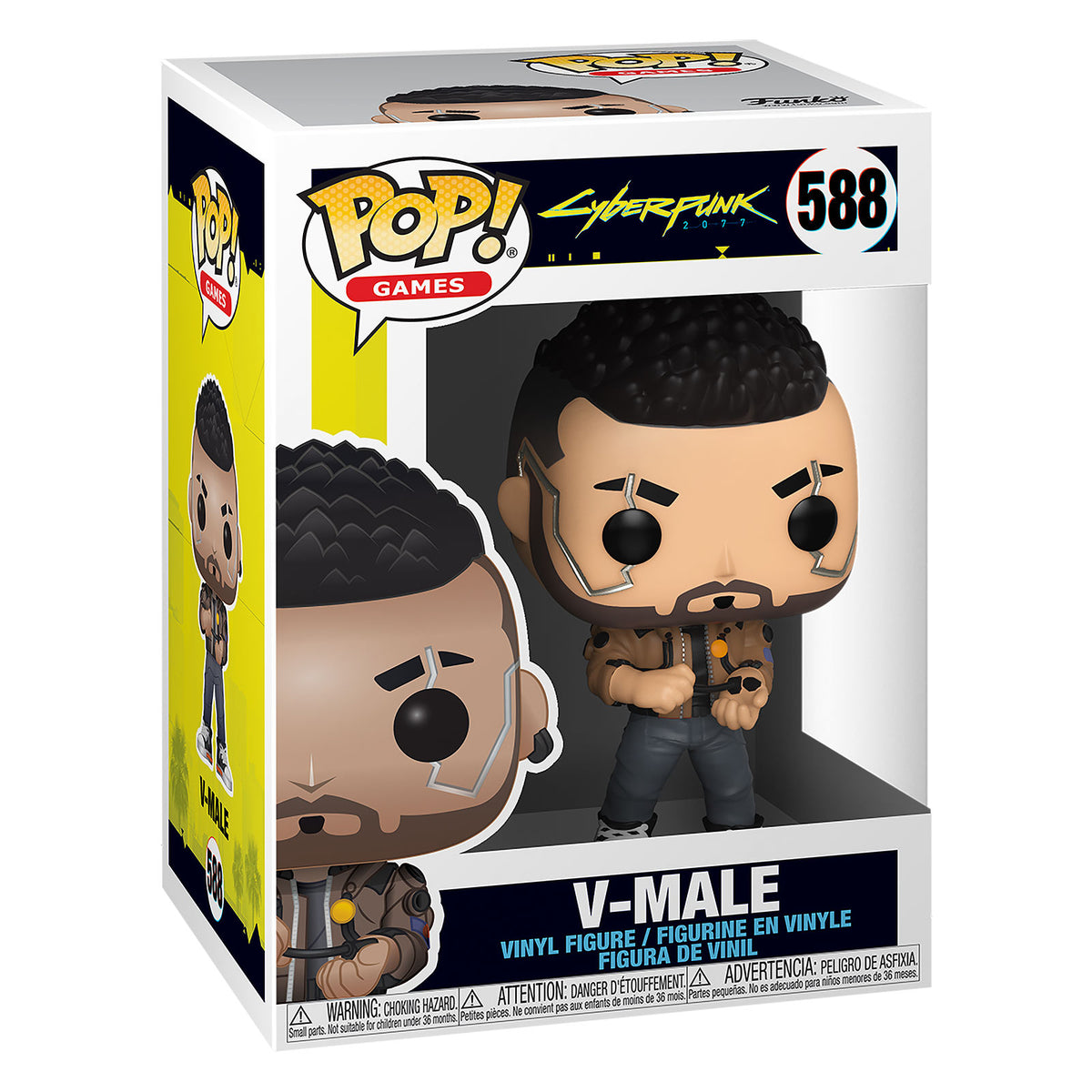 Immagine del prodotto Cyberpunk 2077 - Figura Funko Pop V-Male