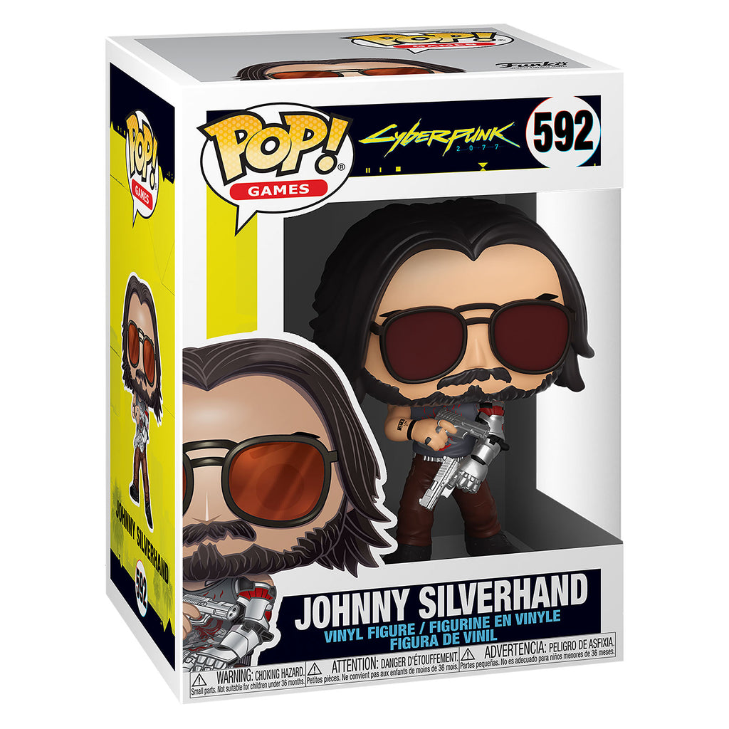 Immagine del prodotto Cyberpunk 2077 - Johnny Silverhand con arma Figura Funko Pop