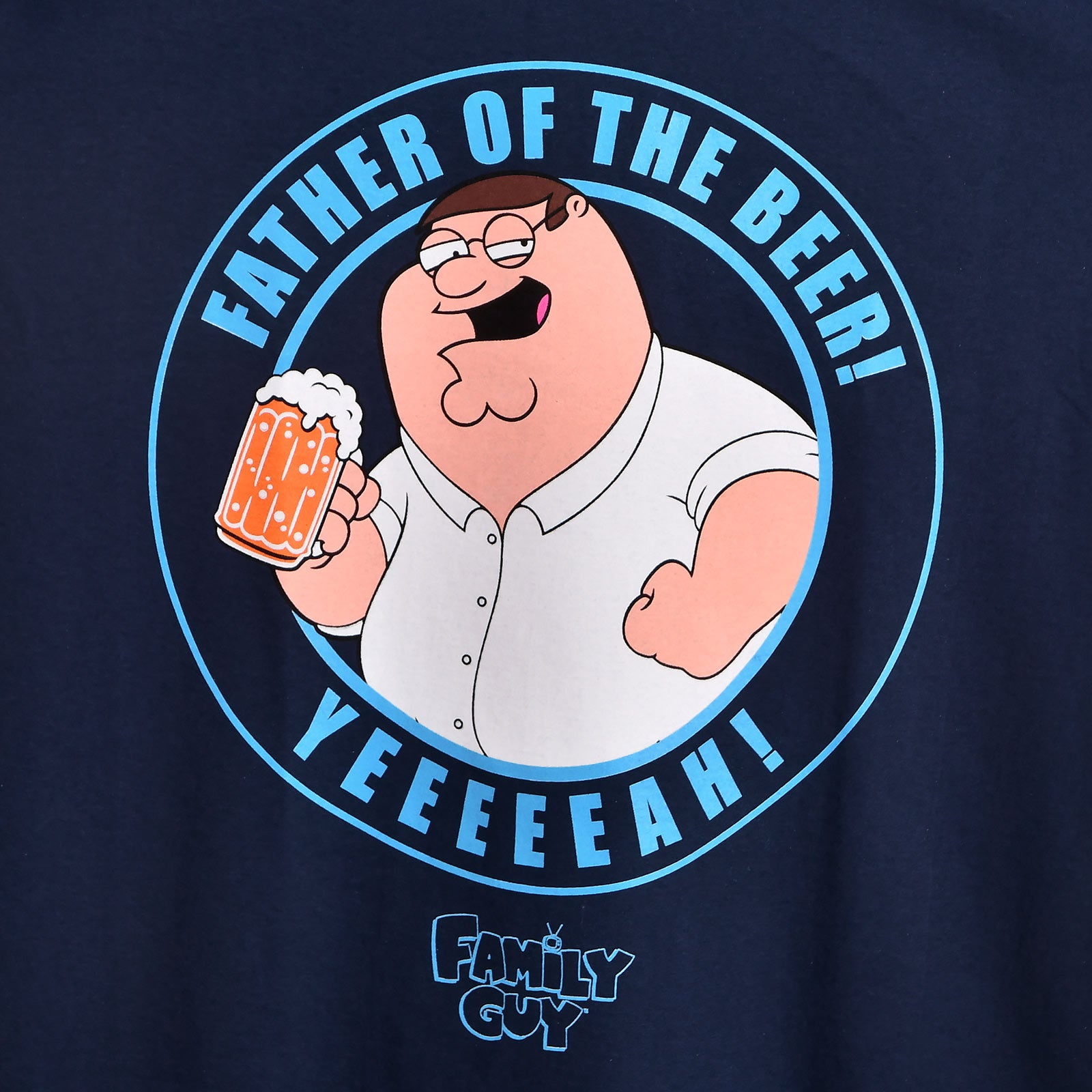Immagine del prodotto Family Guy - T-shirt blu Father of the Beer