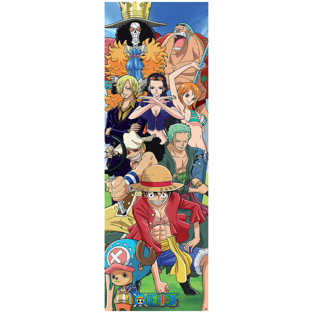 Immagine del prodotto One Piece - Poster da porta della ciurma di Cappello di paglia