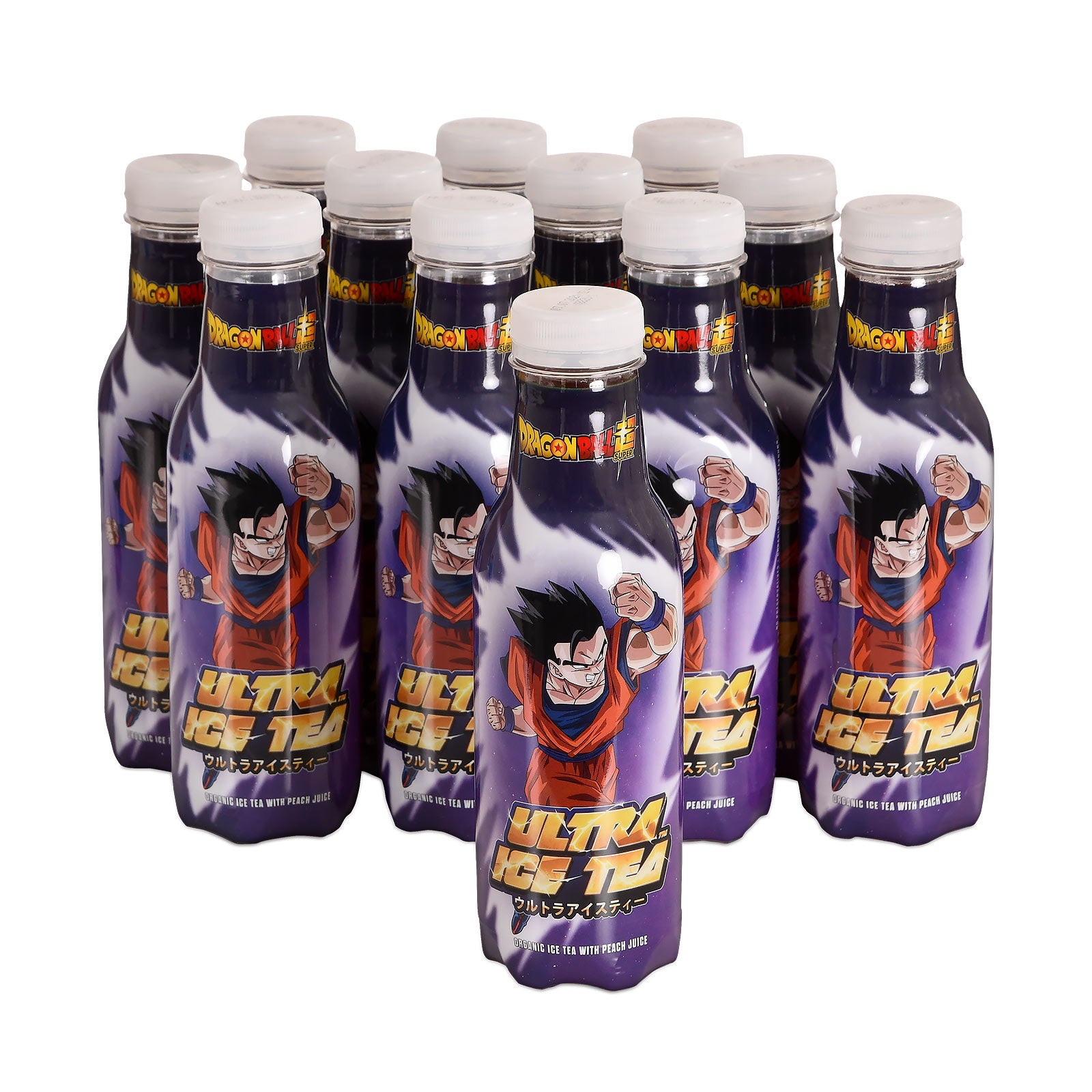 Immagine del prodotto Dragon Ball - Gohan Ultra Bio Tè freddo alla pesca confezione da 12