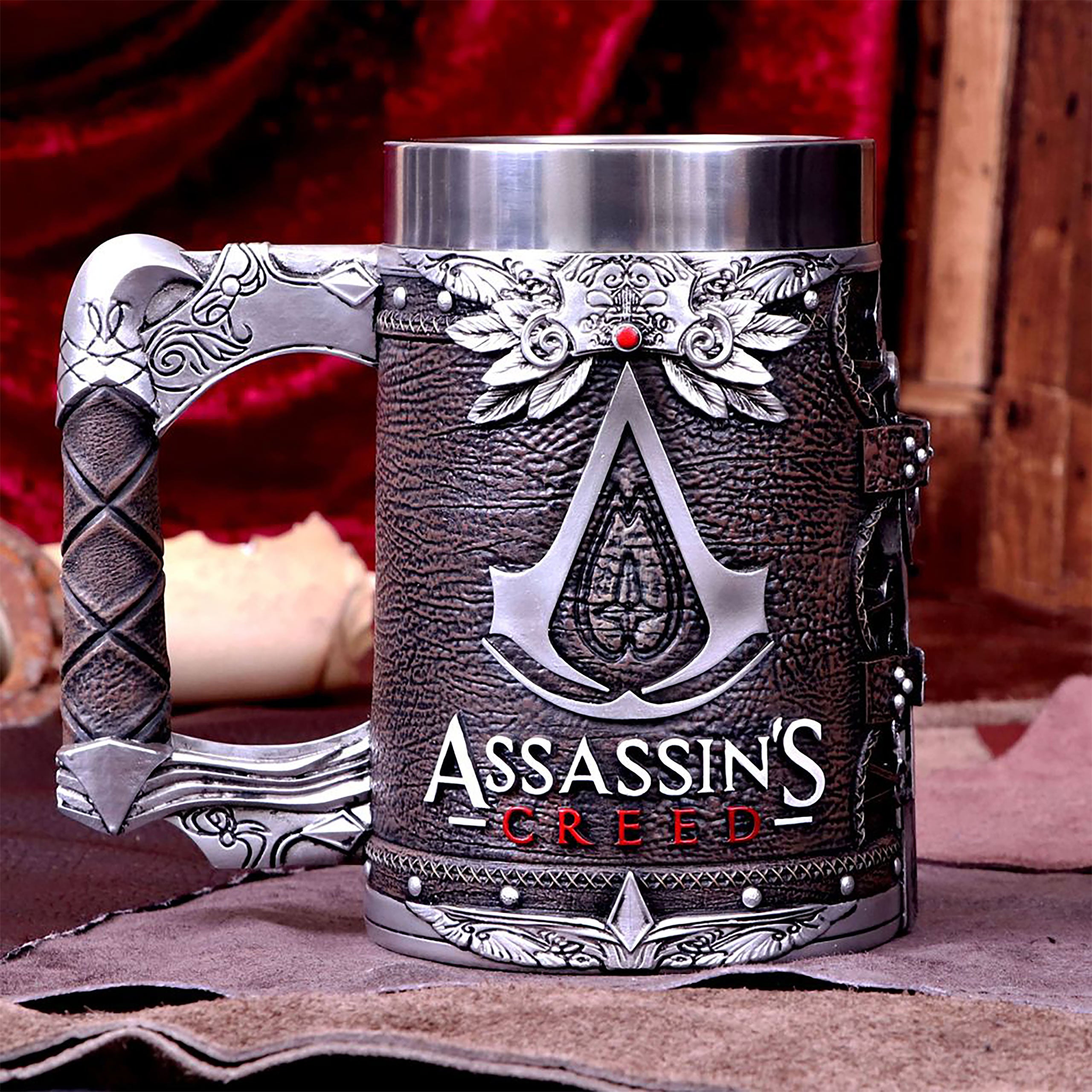 Immagine del prodotto Assassin's Creed - Boccale deluxe marrone con logo