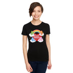 Immagine del prodotto Gli Orsetti del Cuore - T-shirt da donna Bears and Rainbow nera