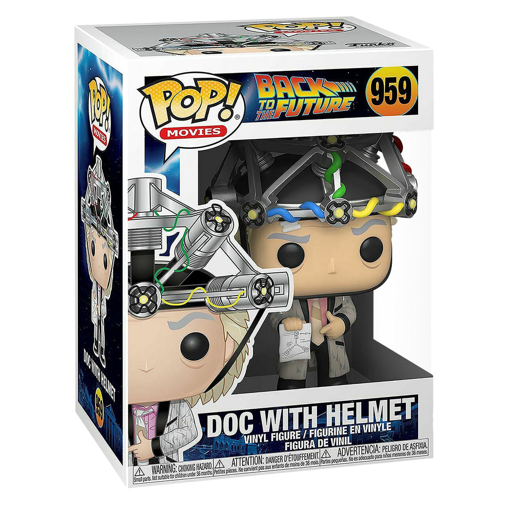 Immagine del prodotto Ritorno al futuro - Doc Brown con casco Funko Pop Figura