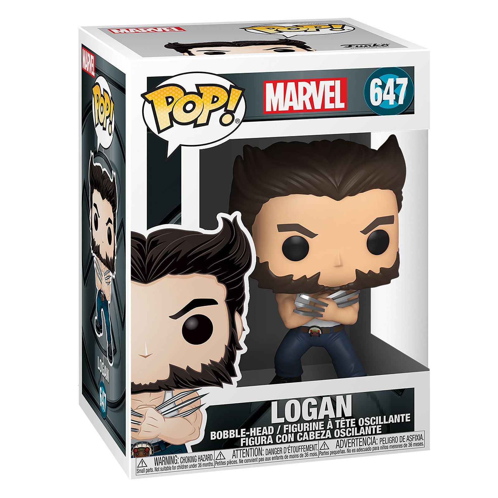 Immagine del prodotto X-Men - Figura Funko Pop di Logan con testa oscillante