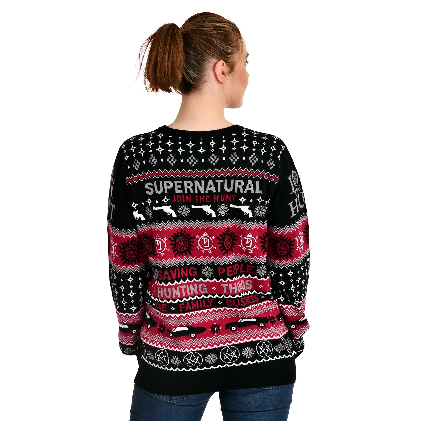 Immagine del prodotto Supernatural - Saving People Hunting Things Maglione a maglia