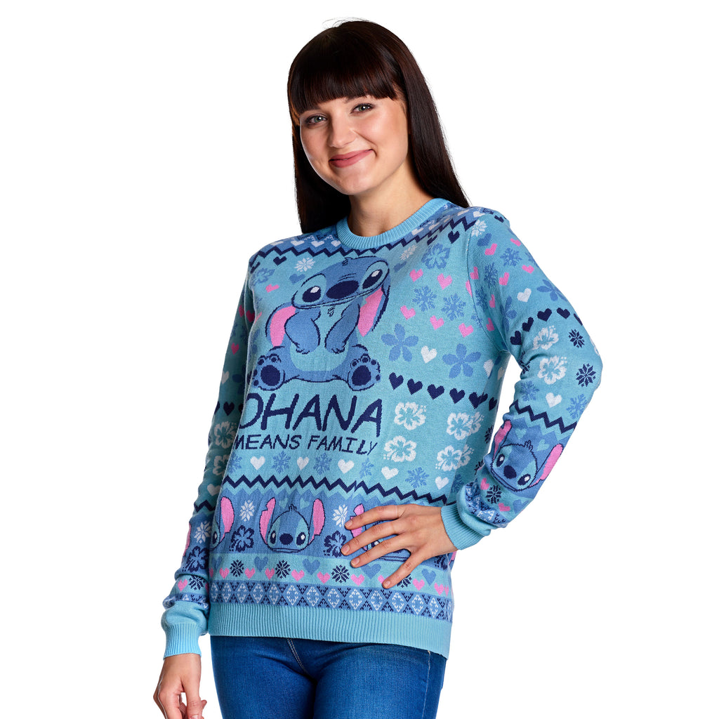 Product image Lilo & Stitch - Ohana Means Family Knitted Sweater