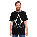 Immagine del prodotto Assassin's Creed - T-shirt con logo crepato nero