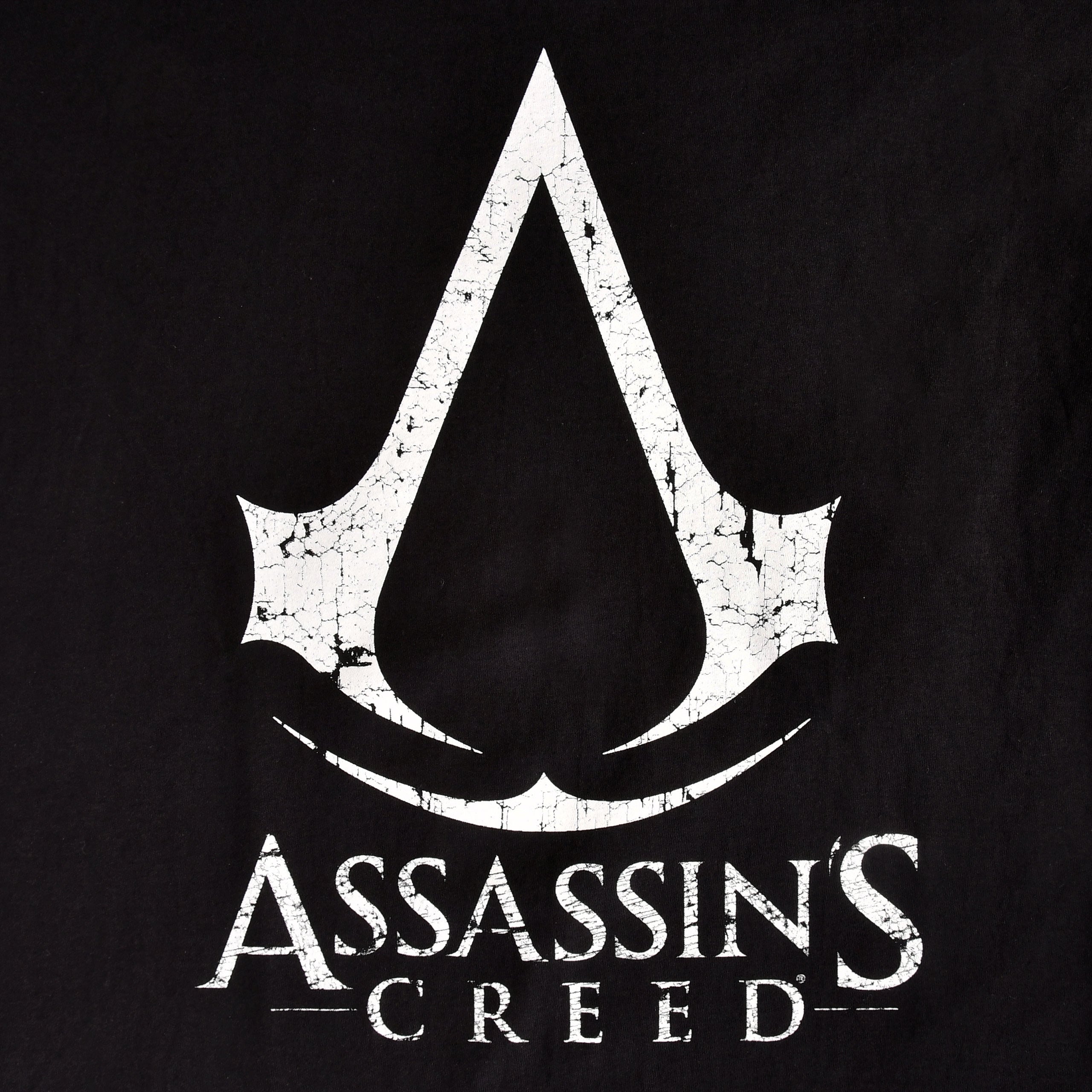 Immagine del prodotto Assassin's Creed - T-shirt con logo crepato nero