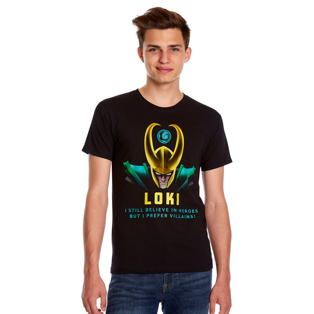 Immagine del prodotto Loki - Preferisco i cattivi T-shirt nera