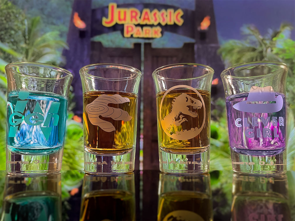 Immagine del prodotto Set di bicchieri da shot Jurassic Park
