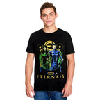 Immagine del prodotto Eternals - Ikaris & Sersi T-shirt nera