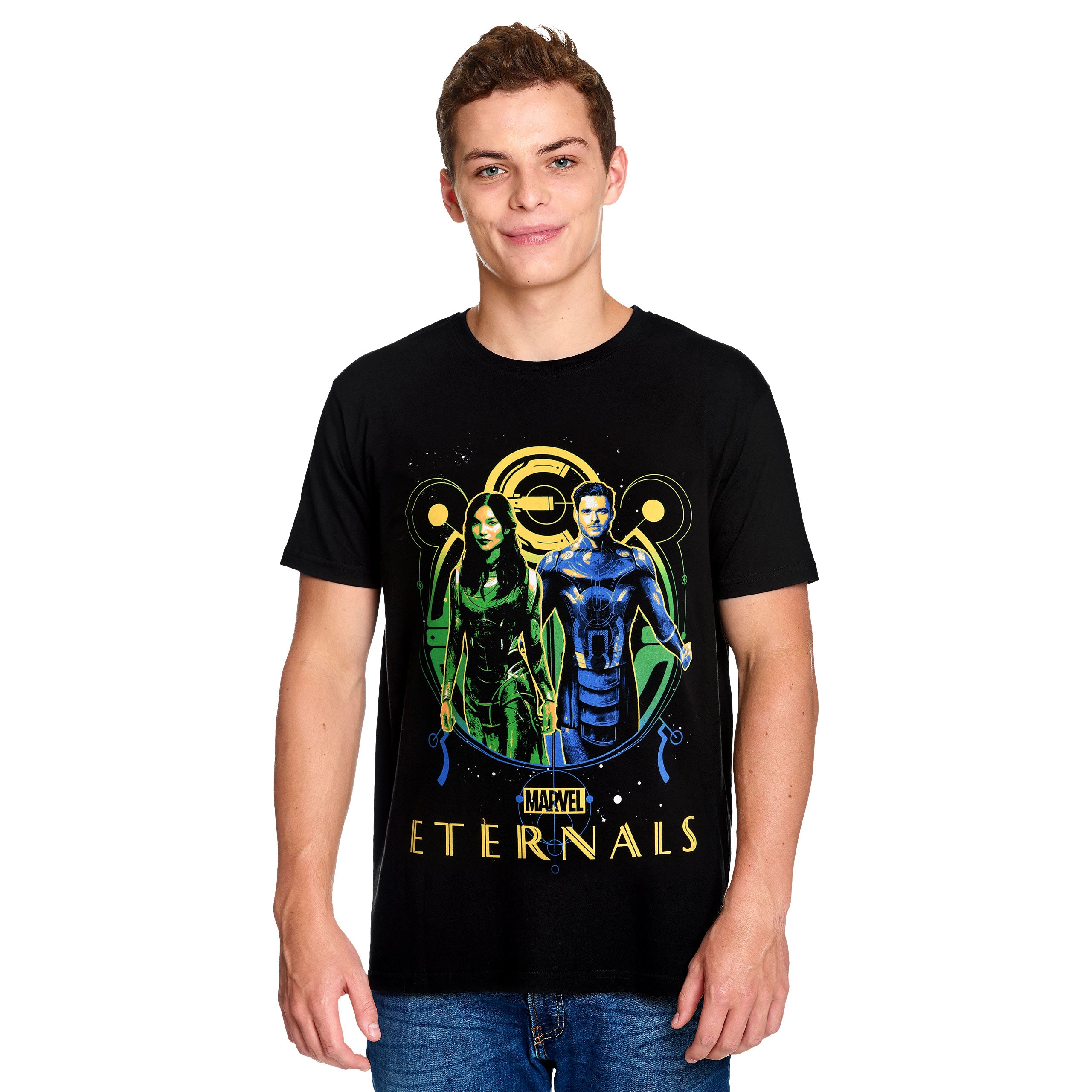 Immagine del prodotto Eternals - Ikaris & Sersi T-shirt nera
