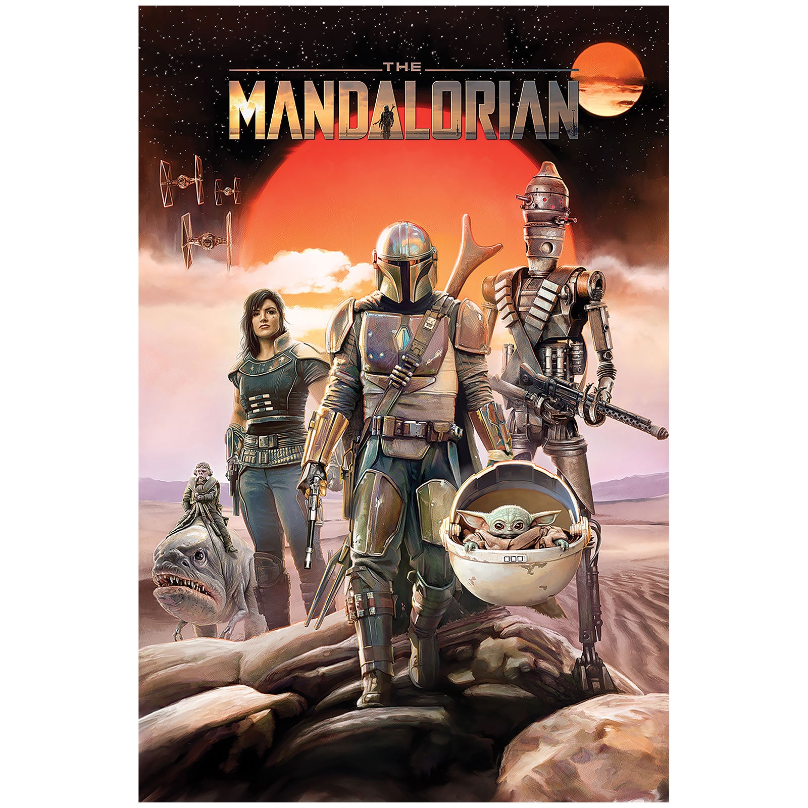 Immagine del prodotto Poster Maxi del Gruppo The Mandalorian - Star Wars