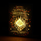 Immagine del prodotto Harry Potter - Quadro da muro della Mappa del Malandrino con luce