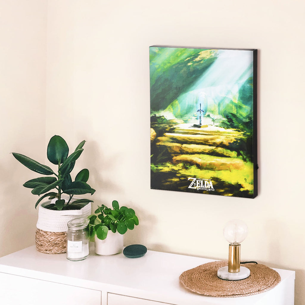 Immagine del prodotto Zelda - Quadro da parete della Spada Suprema con luce