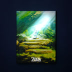 Immagine del prodotto Zelda - Quadro da parete della Spada Suprema con luce