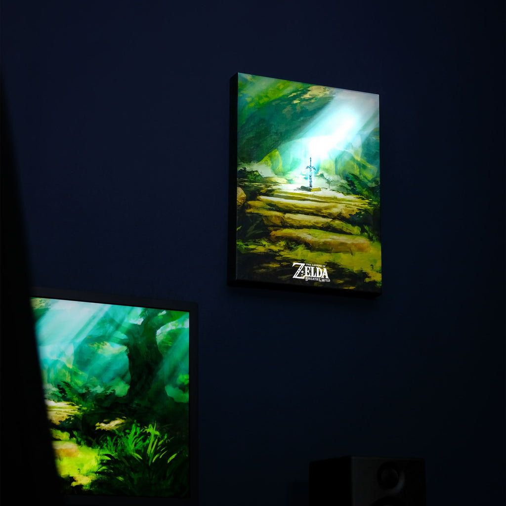 Immagine del prodotto Zelda - Quadro da parete della Spada Suprema con luce