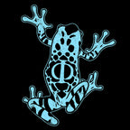 Immagine del prodotto Maglietta Frog Glyph Code per fan di Fringe nera