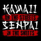 Product image Kawaii & Senpai T-Shirt for Anime Fans Black