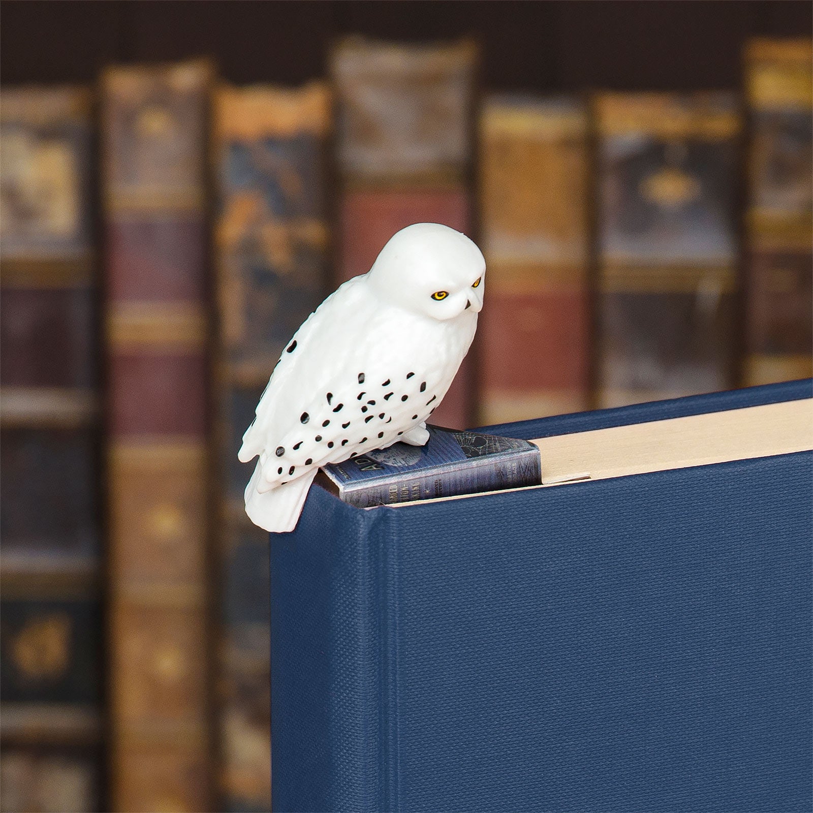 Immagine del prodotto Harry Potter - Segnalibro a forma di pila di libri con figura di Hedwig