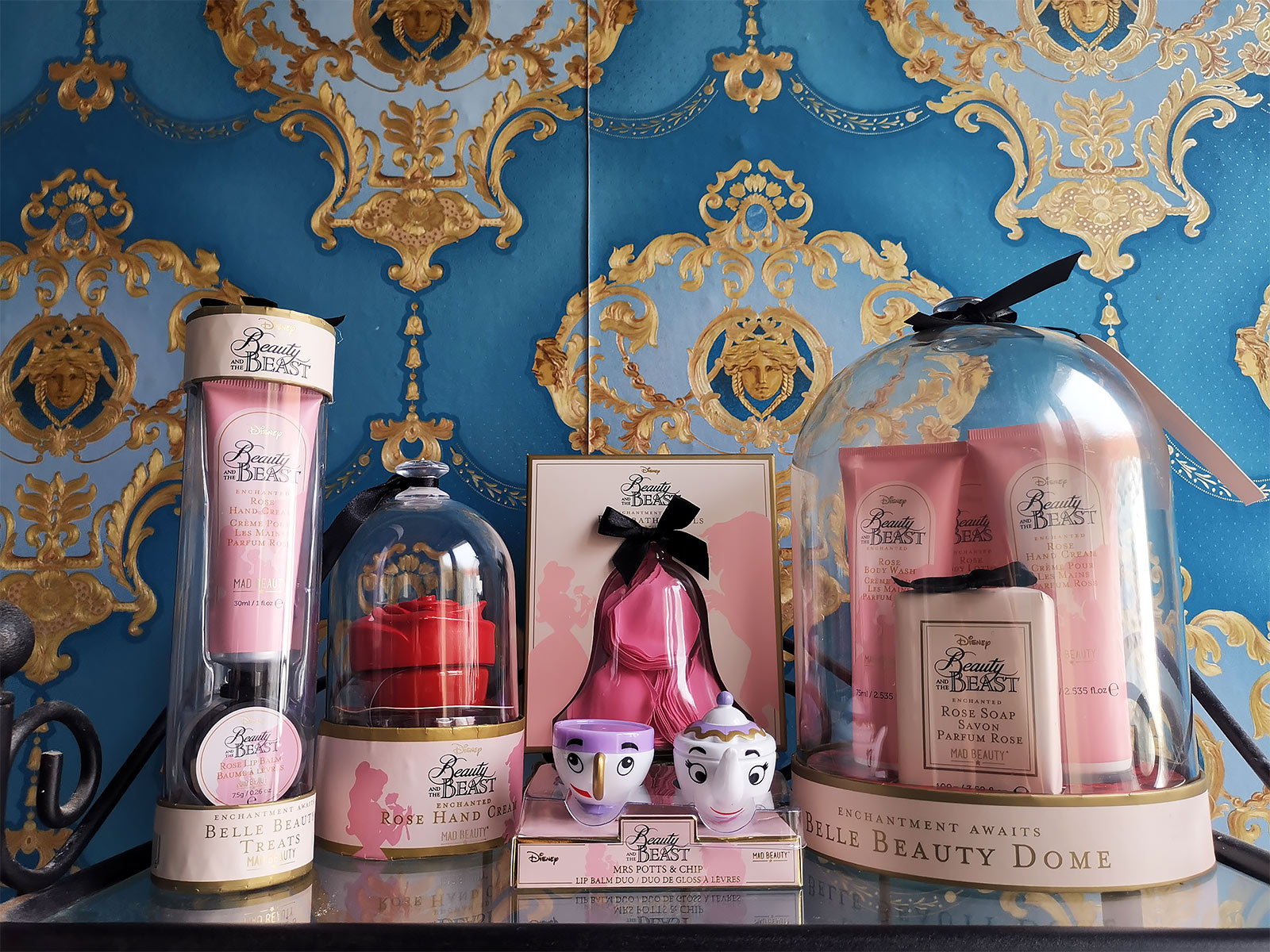 Immagine del prodotto La Bella e la Bestia - Madame Pottine e Tassilo Balsamo per le Labbra Set di 2