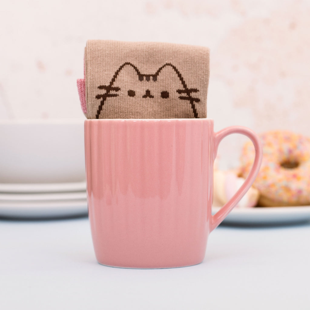 Immagine del prodotto Pusheen - Calze Pink Paw e Tazza