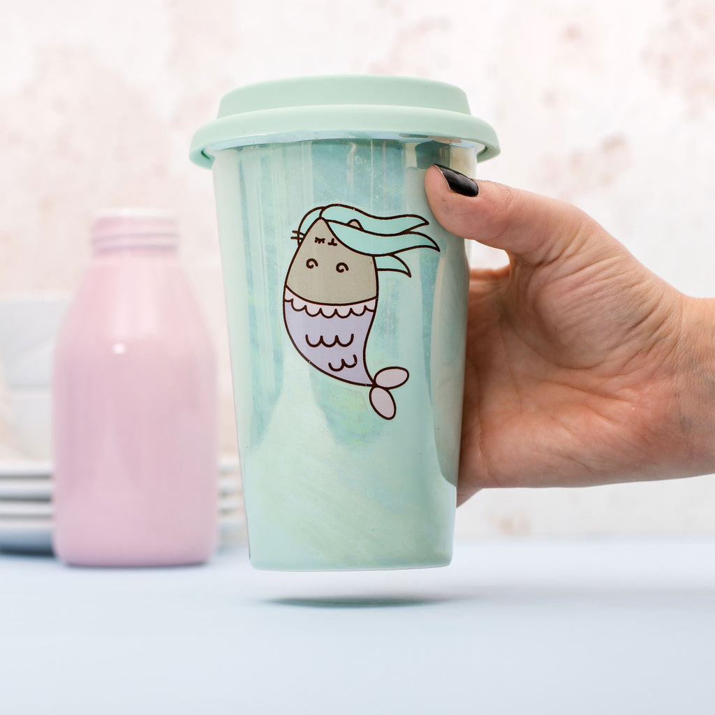 Immagine del prodotto Pusheen - Bicchiere da viaggio Sirena