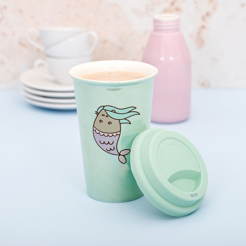 Immagine del prodotto Pusheen - Bicchiere da viaggio Sirena