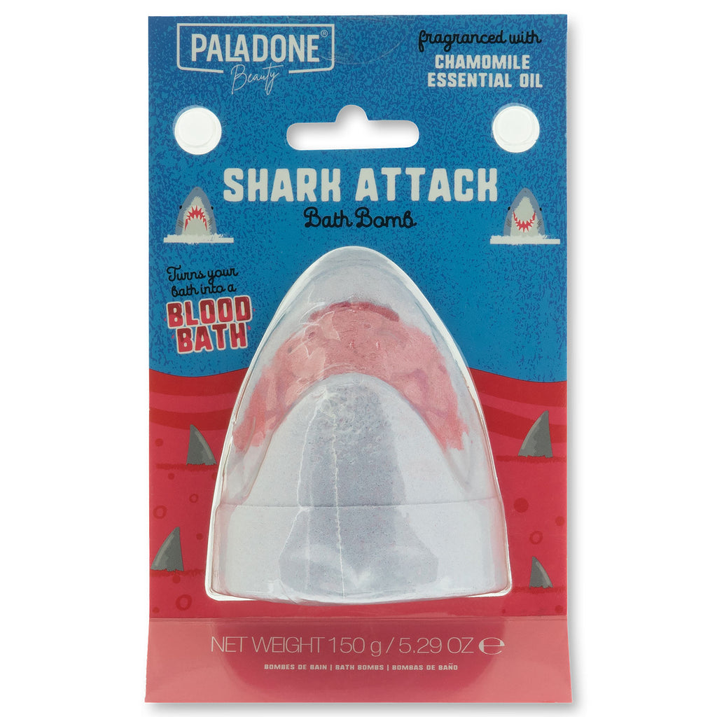 Immagine del prodotto Bomba da bagno Shark Attack Blood Bath per i fan de Lo Squalo Bianco