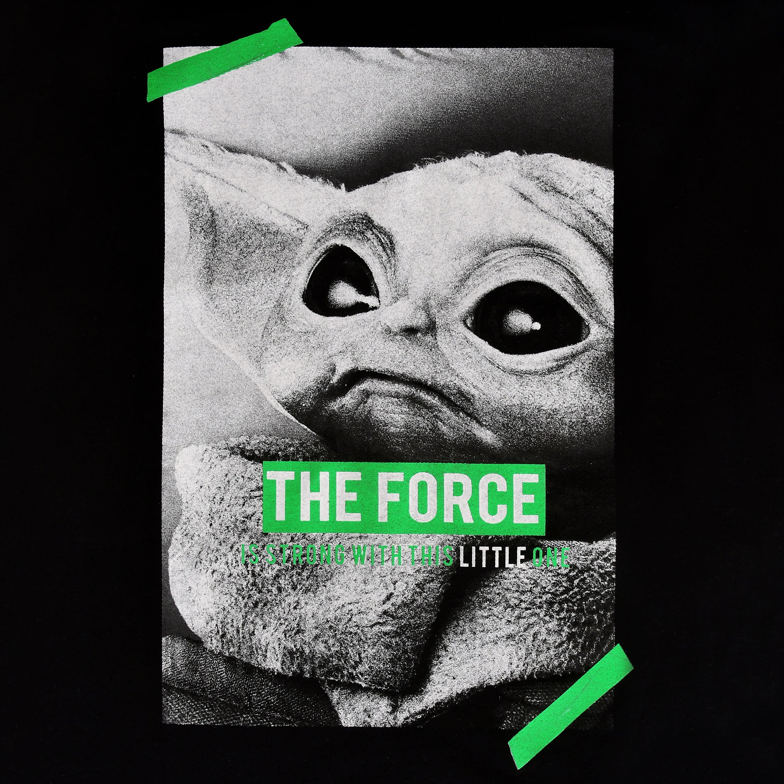 Immagine del prodotto Maglietta Nera 'The Child The Force' - Star Wars The Mandalorian