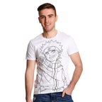 Immagine del prodotto Naruto - T-shirt Bianca Monocromo Sketch