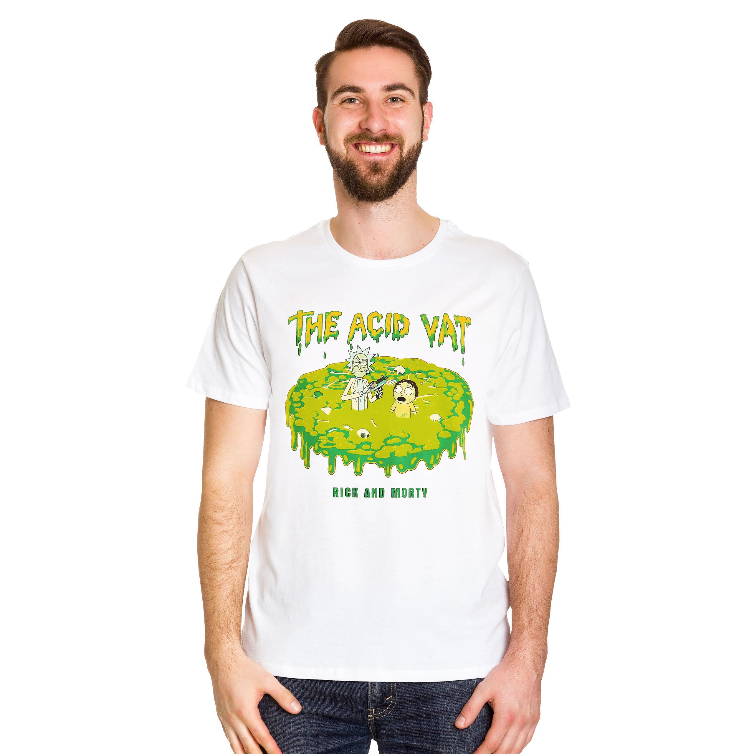 Immagine del prodotto Rick e Morty - T-shirt bianca The Acid Vat
