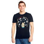 Immagine del prodotto Star Wars - T-shirt blu degli asteroidi che hanno quasi colpito il Millennium Falcon
