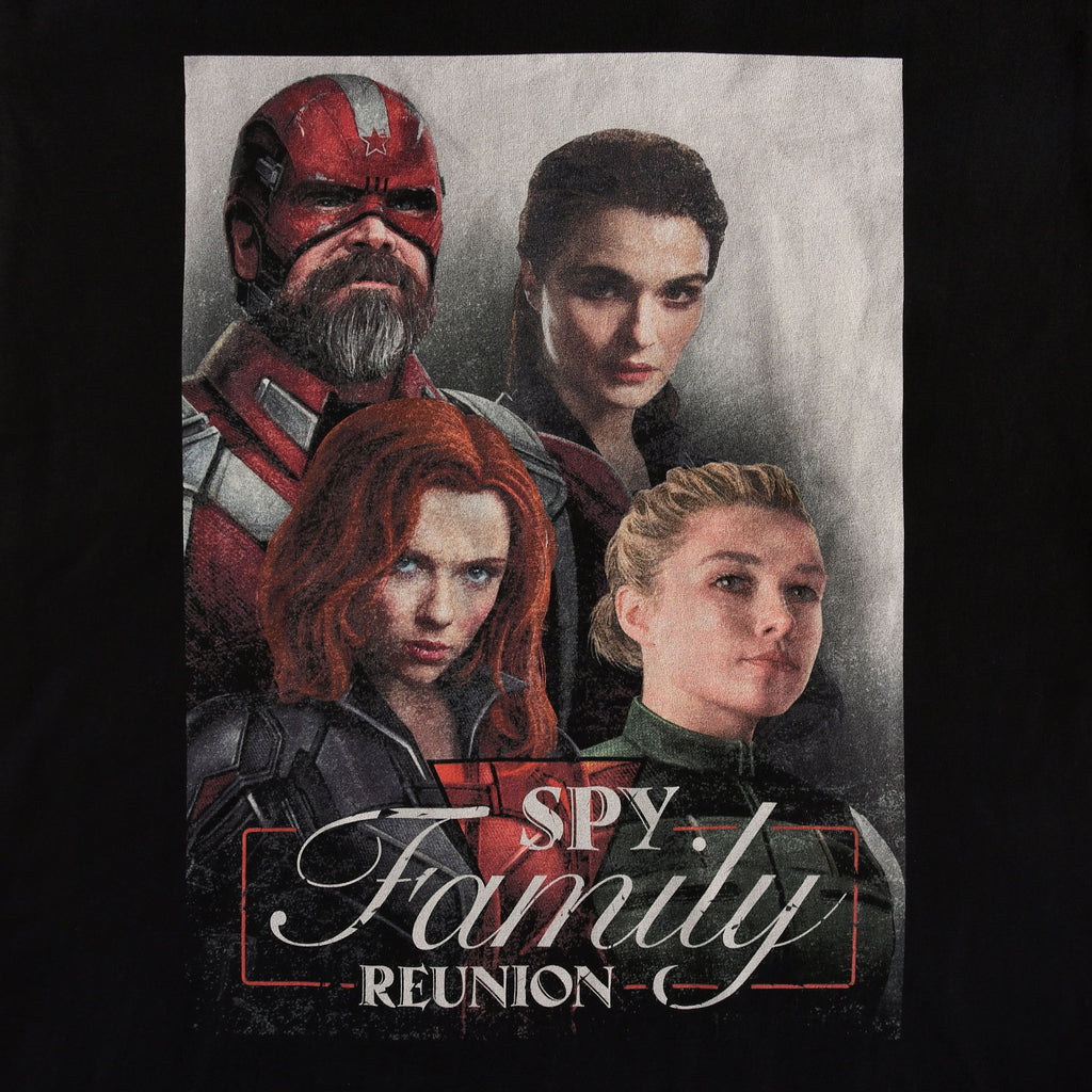 Immagine del prodotto Black Widow - T-shirt nera del raduno familiare delle spie