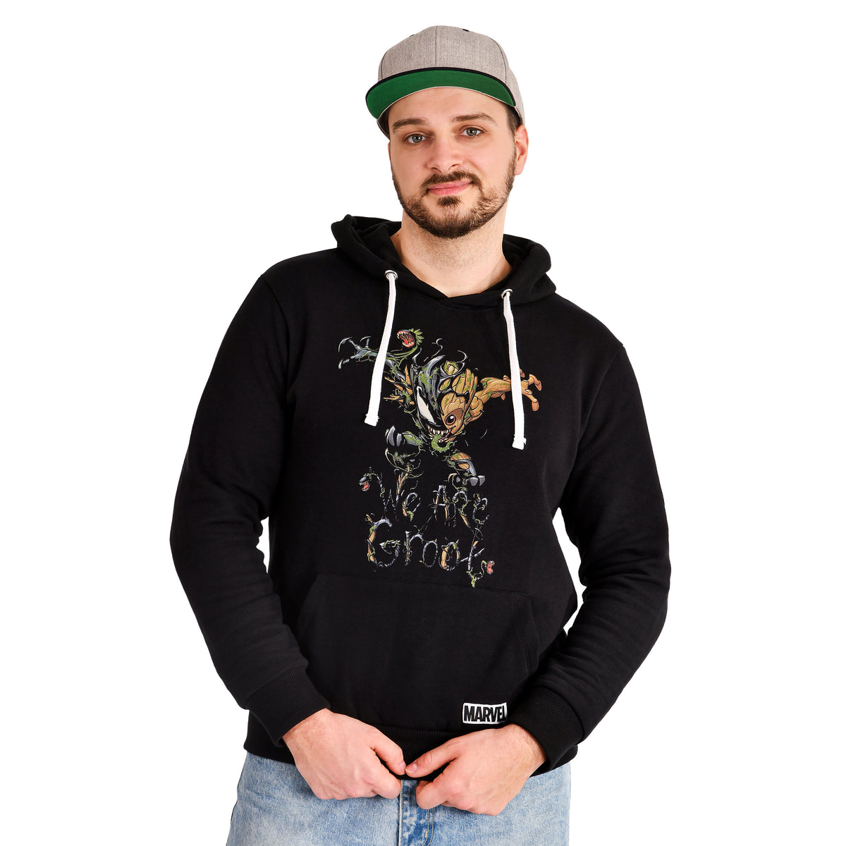 Immagine del prodotto Guardians of the Galaxy - Felpa con cappuccio Venomized Groot nera