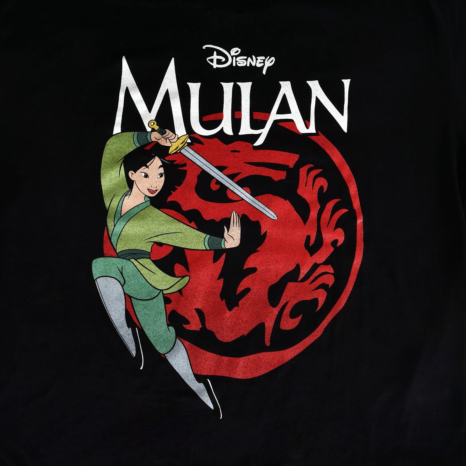 Immagine del prodotto Mulan - T-shirt con logo da donna nera
