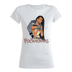 Immagine del prodotto T-shirt da donna Pocahontas & Meeko bianca