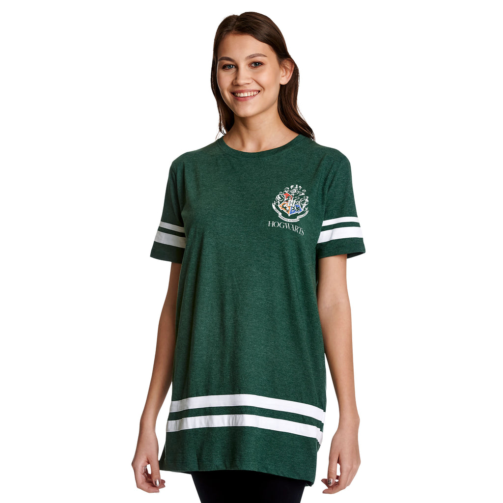 Product image Slytherin Seeker Malfoy Oversize Women's T-Shirt Green - Harry Potter
