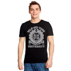Immagine del prodotto T-shirt dell'Università Wan Shi Tong per fan di Avatar nera